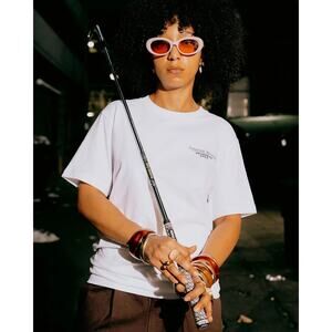 Johnnie Walker X Devereux Golf Still Going Strong White T-Shirt Size XXL